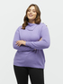 Sweater with scoop neck and buttons image number 2