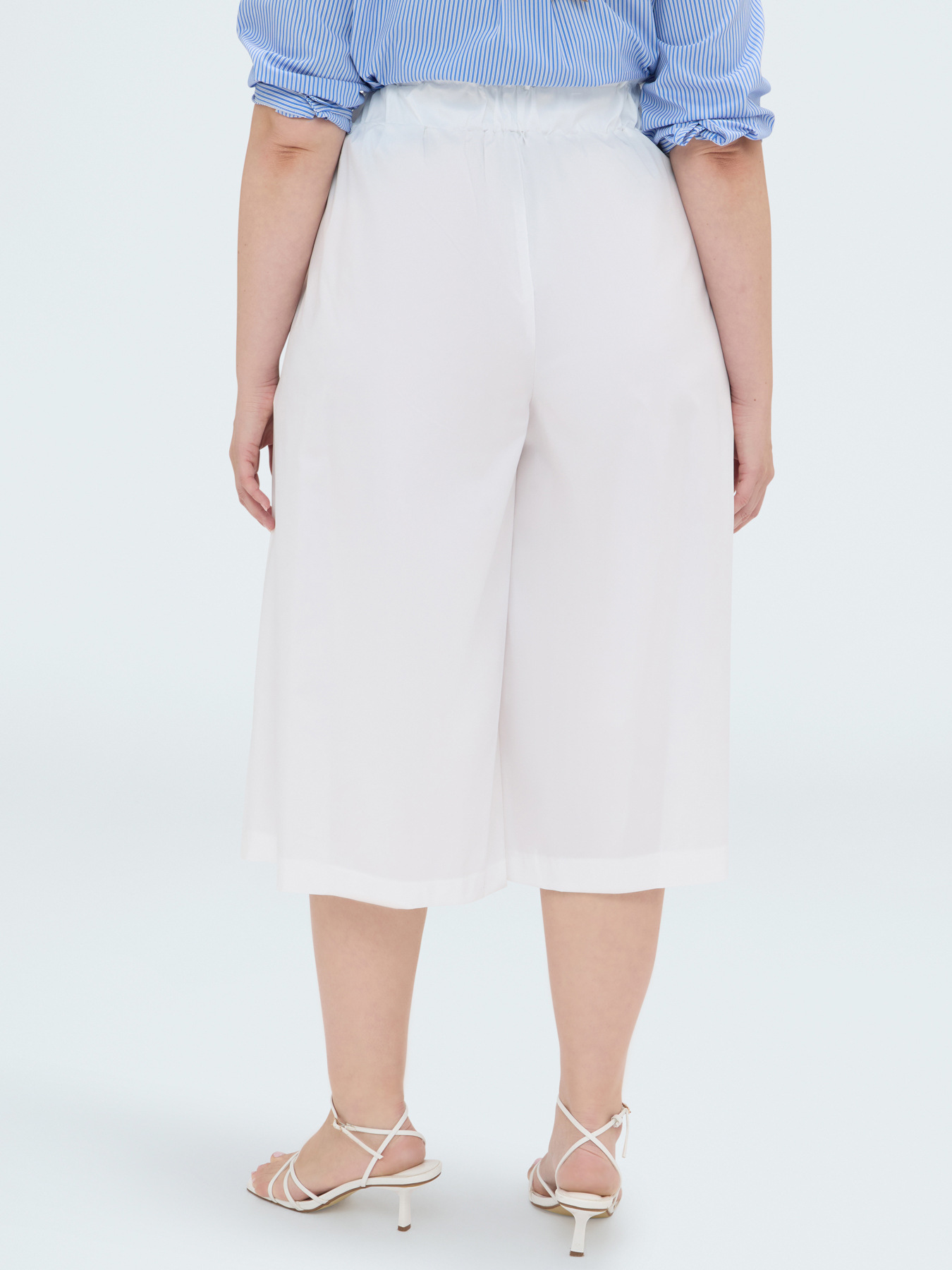 Culottes in cotton poplin image number 1