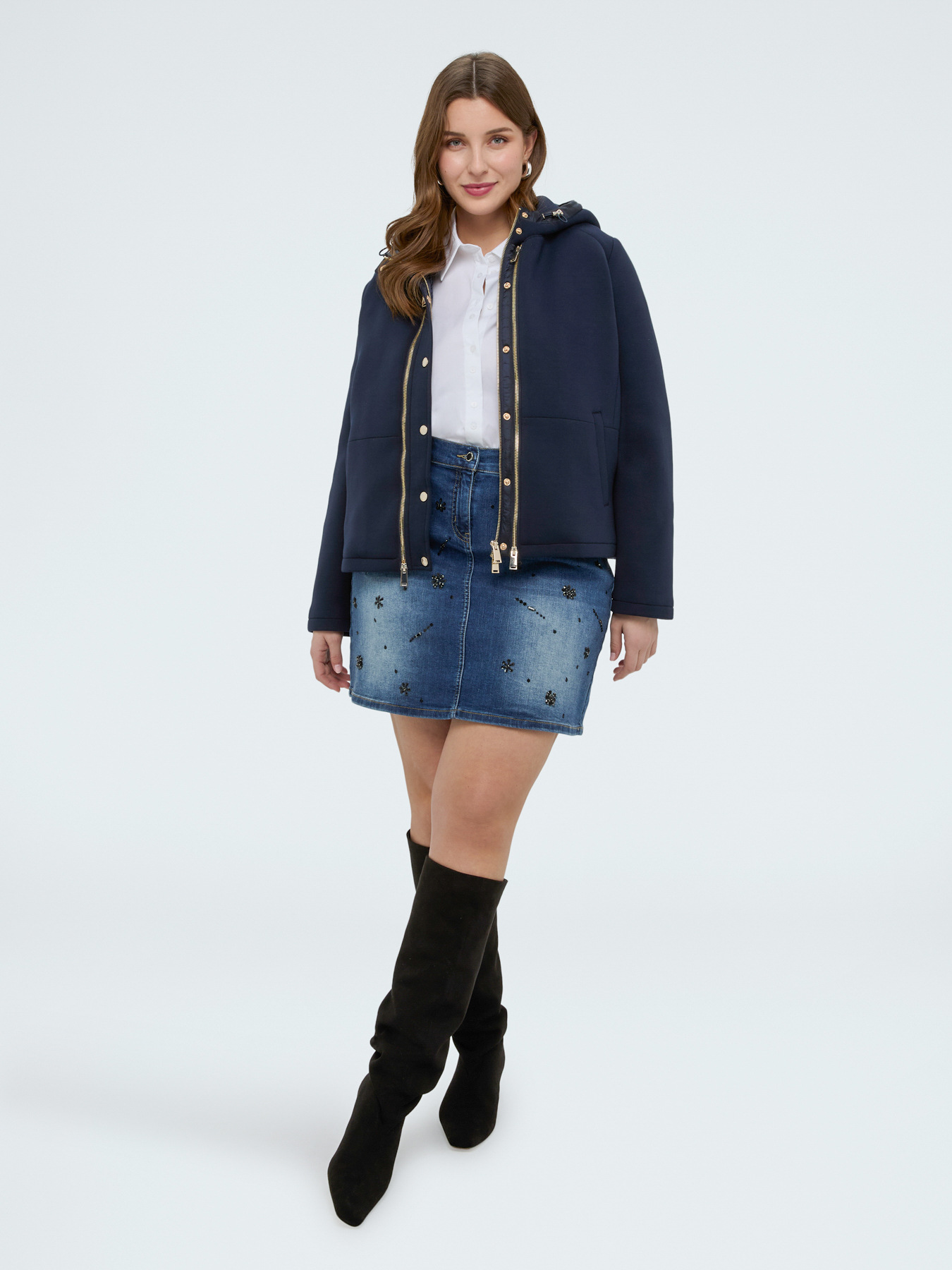 3-in-1-Jacke aus Scuba image number 0