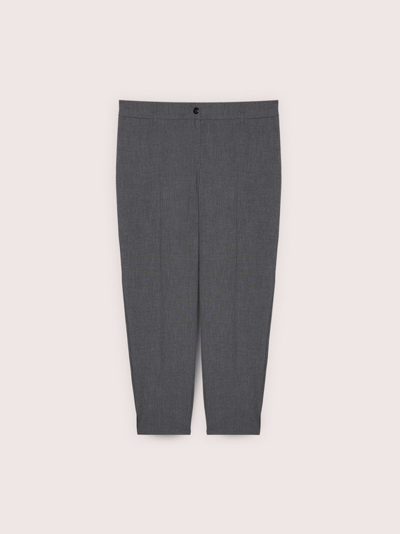 Carrot-Fit-Hose aus Melange-Stoff