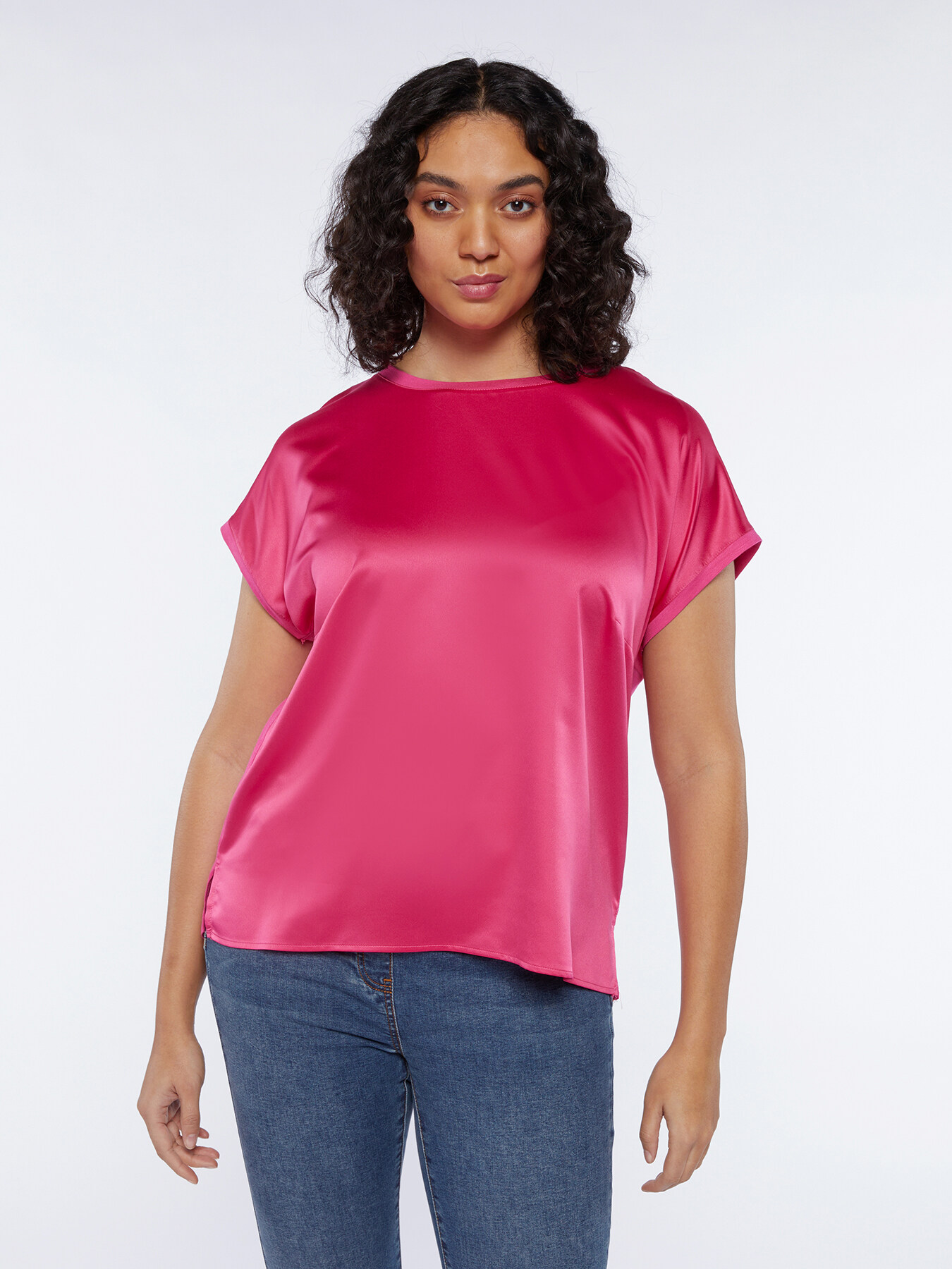 Blusa in raso image number 0