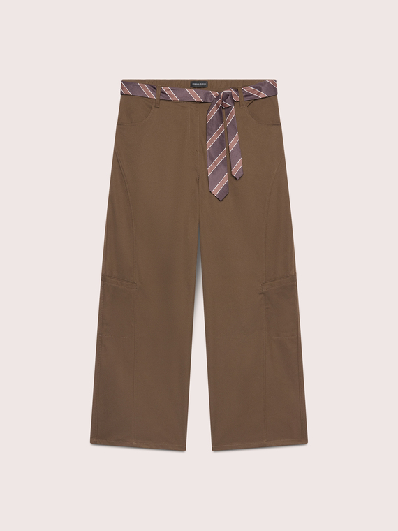 Pantaloni Cargo con cintura