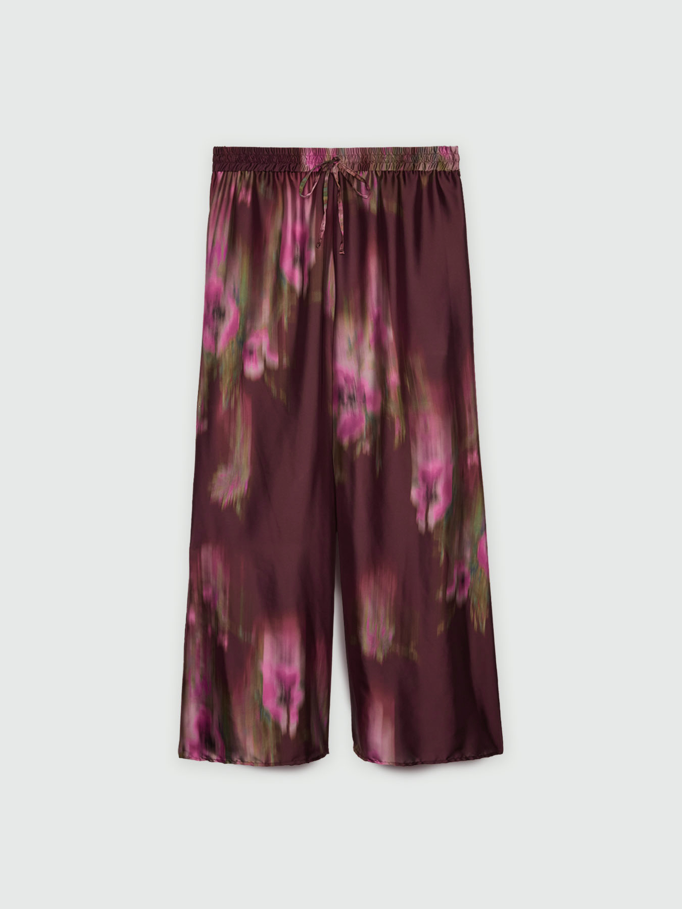 Pantaloni palazzo dalla stampa sfumata image number 4