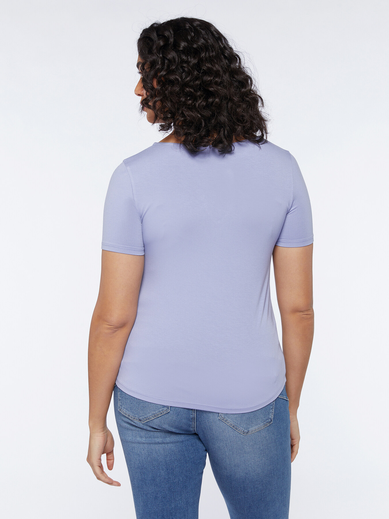 T-shirt avec n&oelig;ud sur le devant image number 1