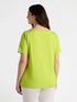 T-shirt with floral embroidery image number 1