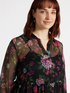 Vestito floreale chemisier lungo image number 3