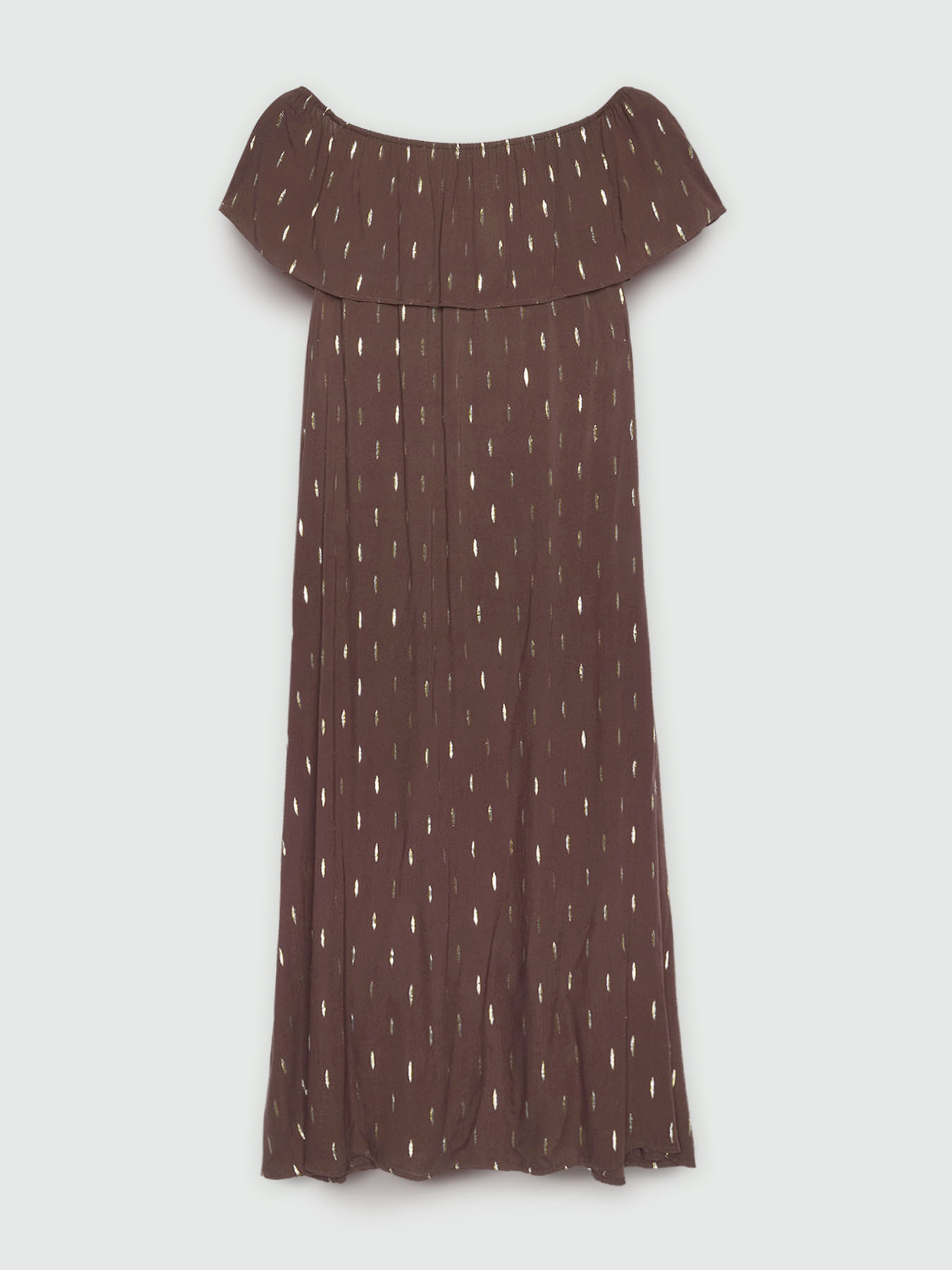 Off the shoulder lurex dress image number 4