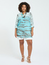 Camicia stampa animalier sfumata image number 3