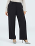 Wide-Leg-Hose aus flie&szlig;endem Stoff image number 0
