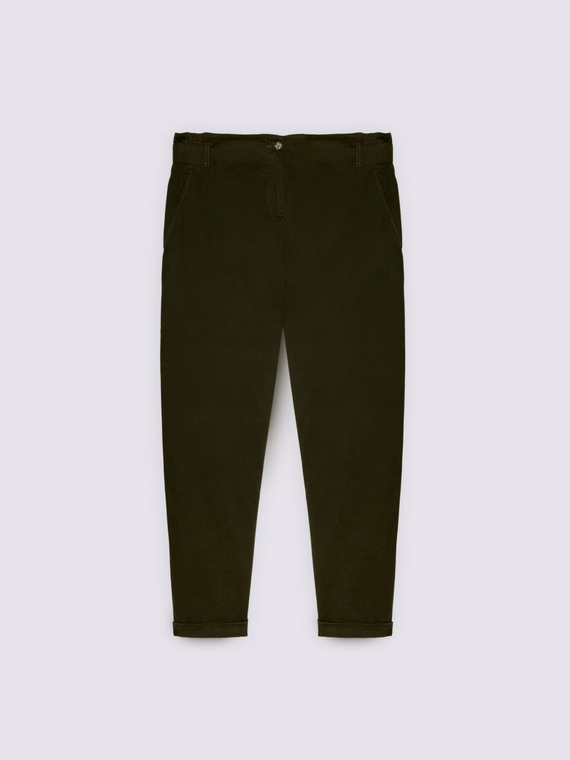 Pantaloni balloon in cotone - vista alternativa | Fiorella Rubino