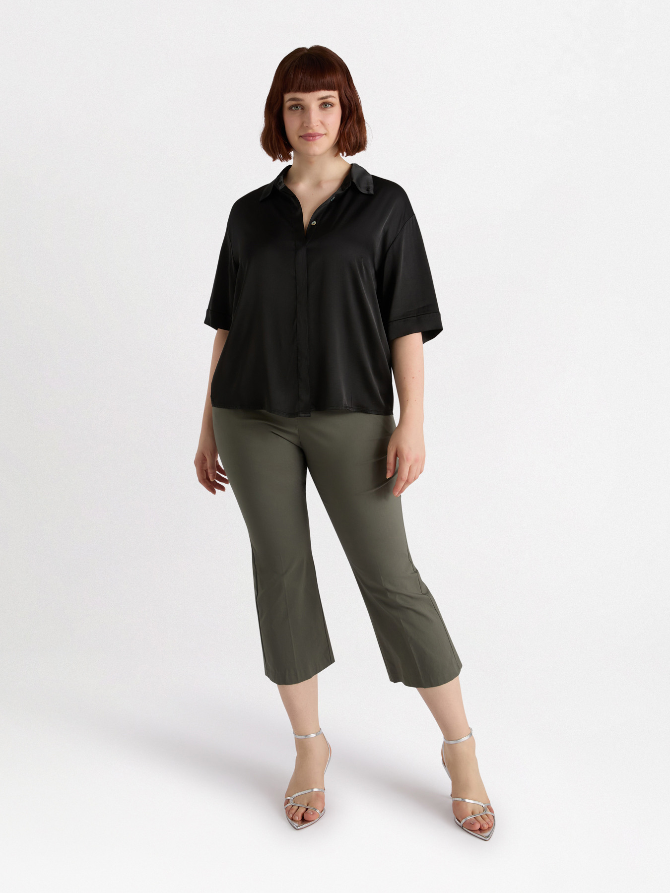 Hemd aus Stretch-Satin image number 4