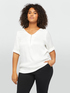 Blouse with front zip image number 0