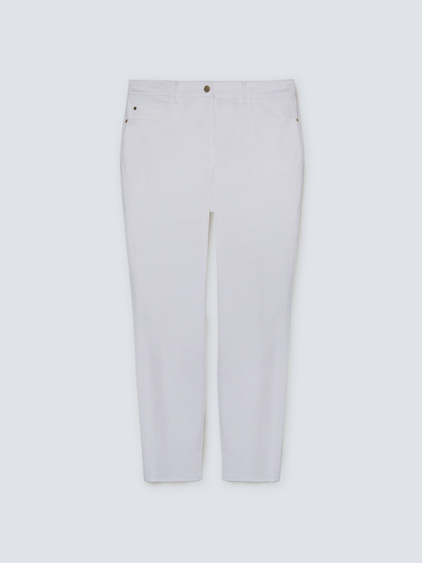 Skinny-Push-up-Hose aus farbigem Denim image number 1