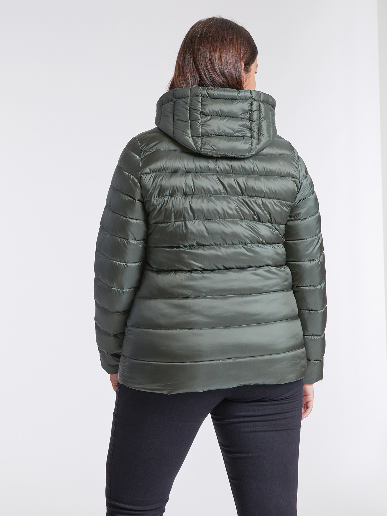 Piumino light weight con cappuccio staccabile image number 1