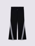 Pantaloni flare in maglia misto viscosa image number 4