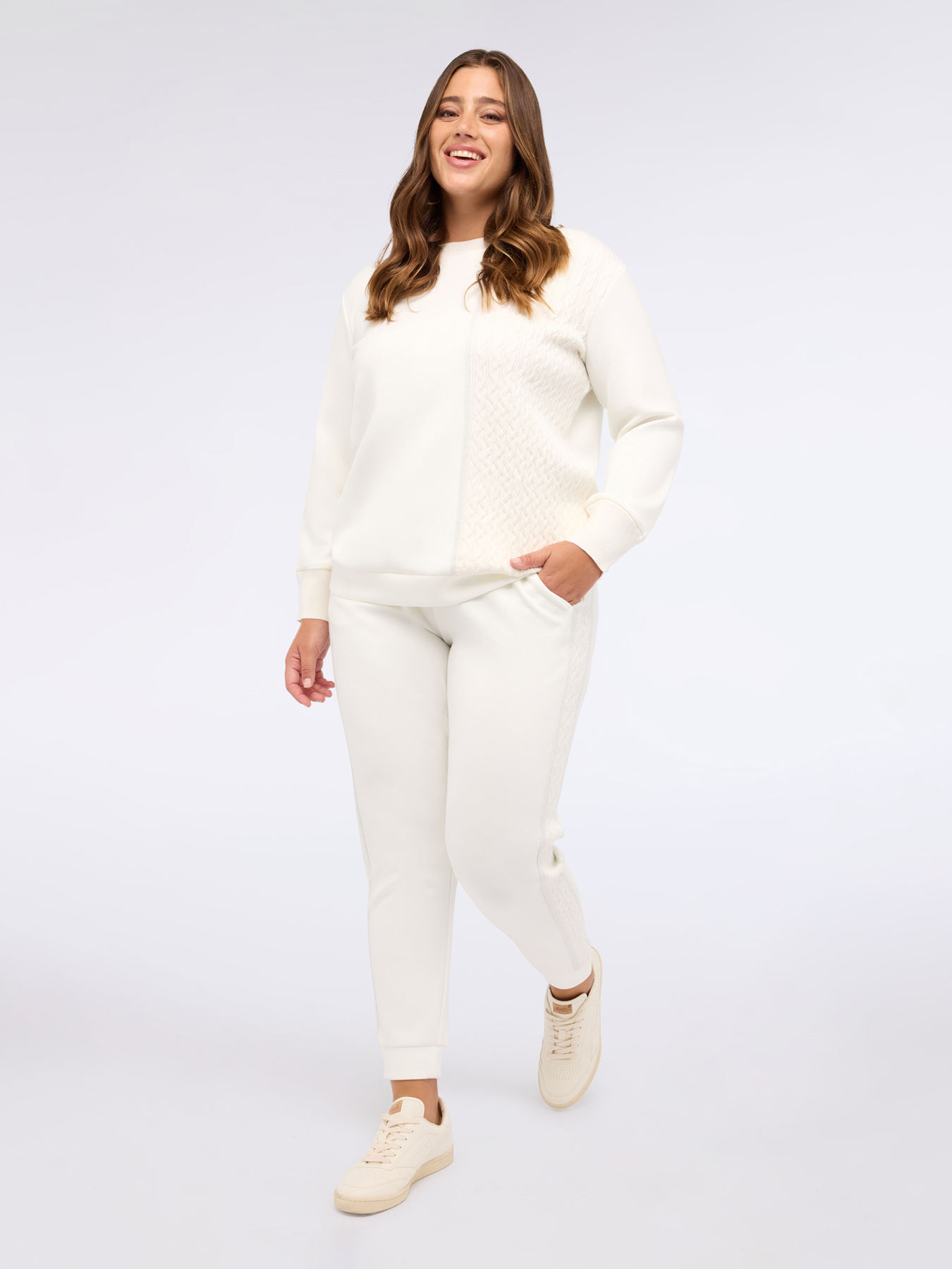 Jogger Pants in scuba fabric image number 0