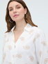 Camicia in viscosa con ricamo paisley image number 3