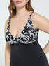 Tankini-Top mit tropischem Print image number 2