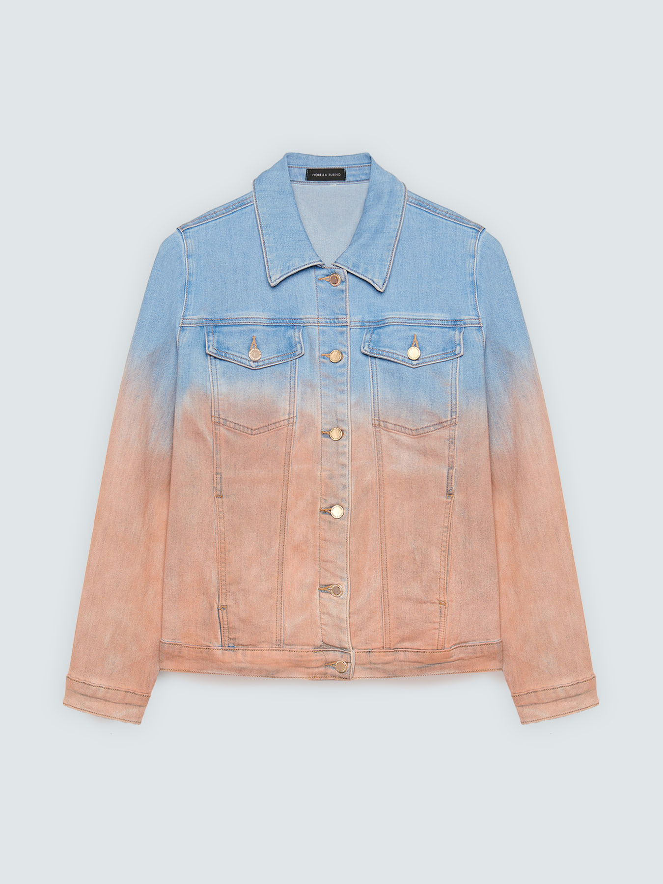 Giacca in denim d&eacute;grad&eacute; image number 4