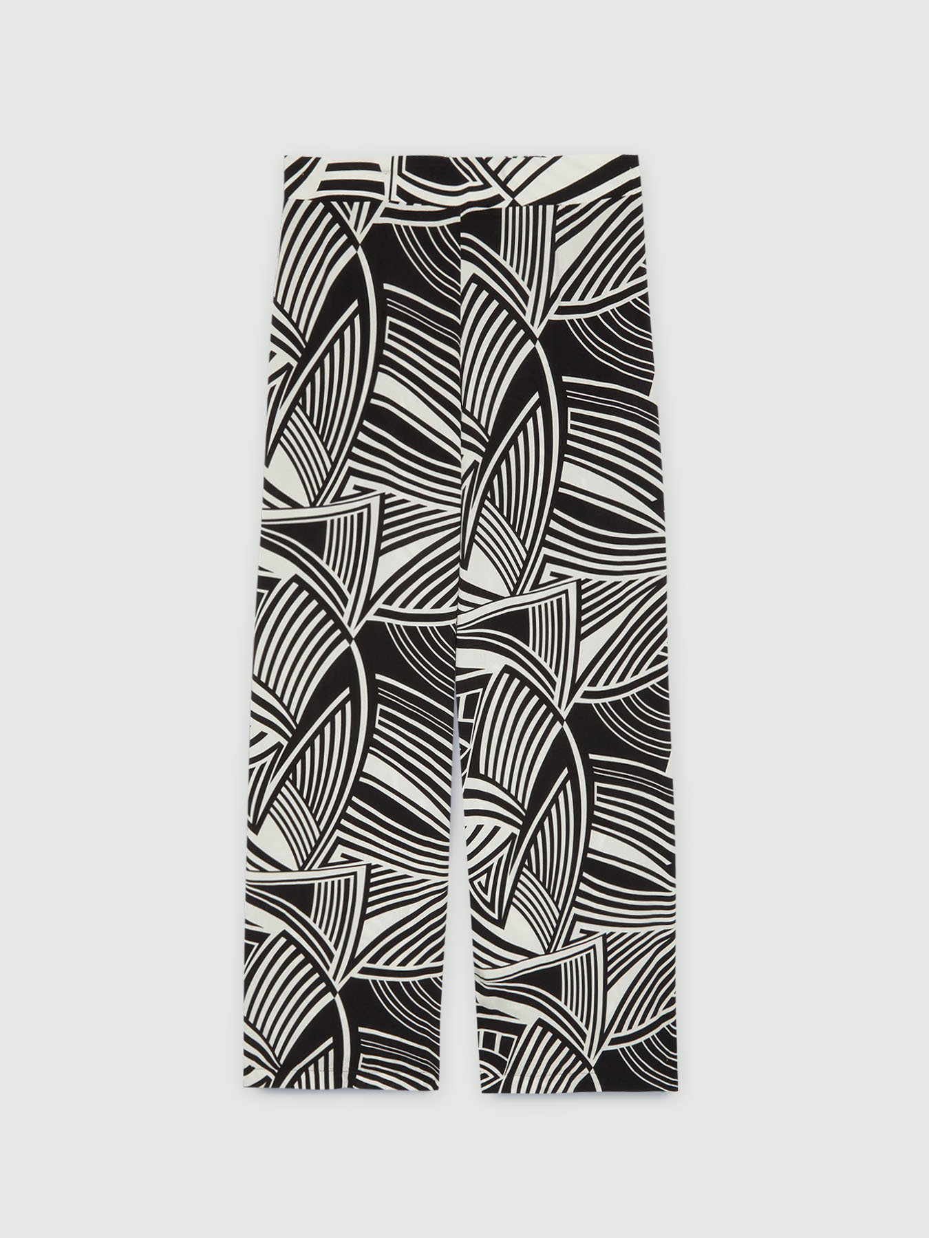 Printed trousers image number 4