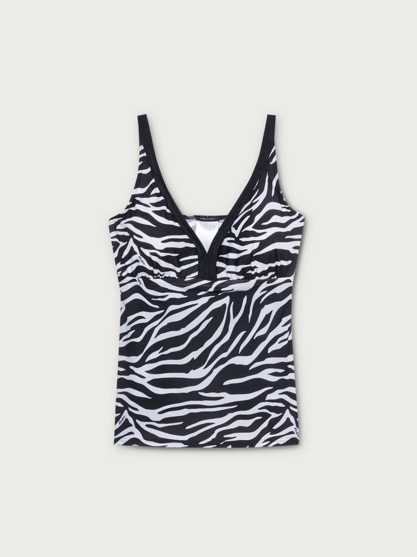 Trikini-Oberteil mit Animalier-Print image number 3