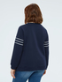Sweat-shirt en coton avec imprim&eacute; image number 1