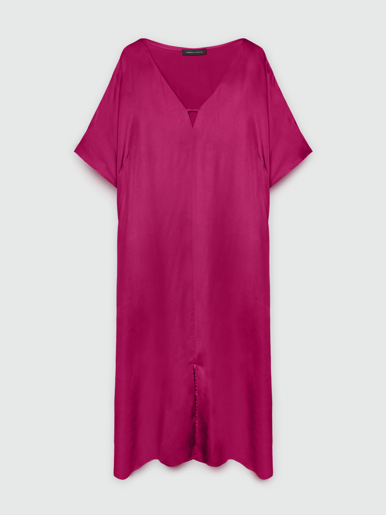 Long LENZING&trade; ECOVERO&trade; viscose dress image number 4