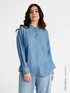 Camicia in denim lavaggio chiaro image number 0