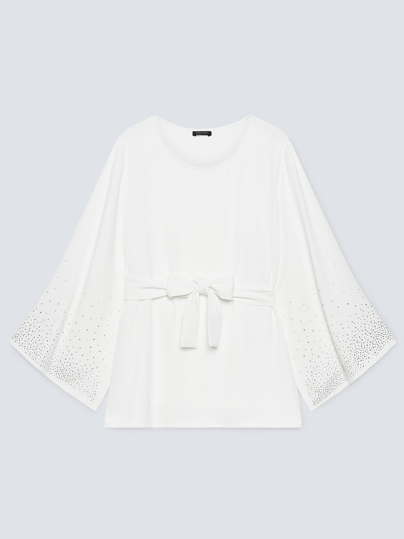 White blouse with sparkly details image number 4