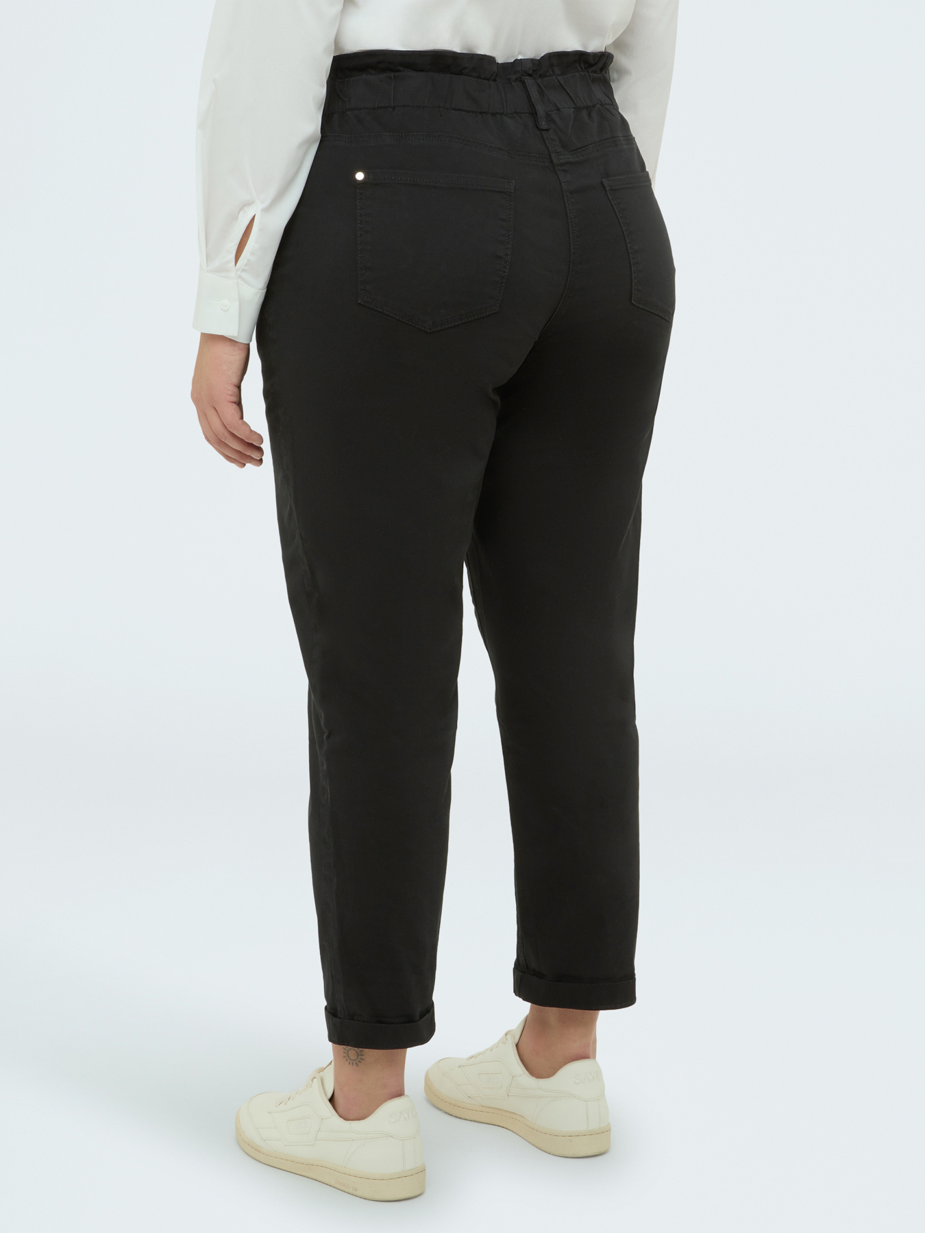 Pantaloni Balloon in cotone image number 1