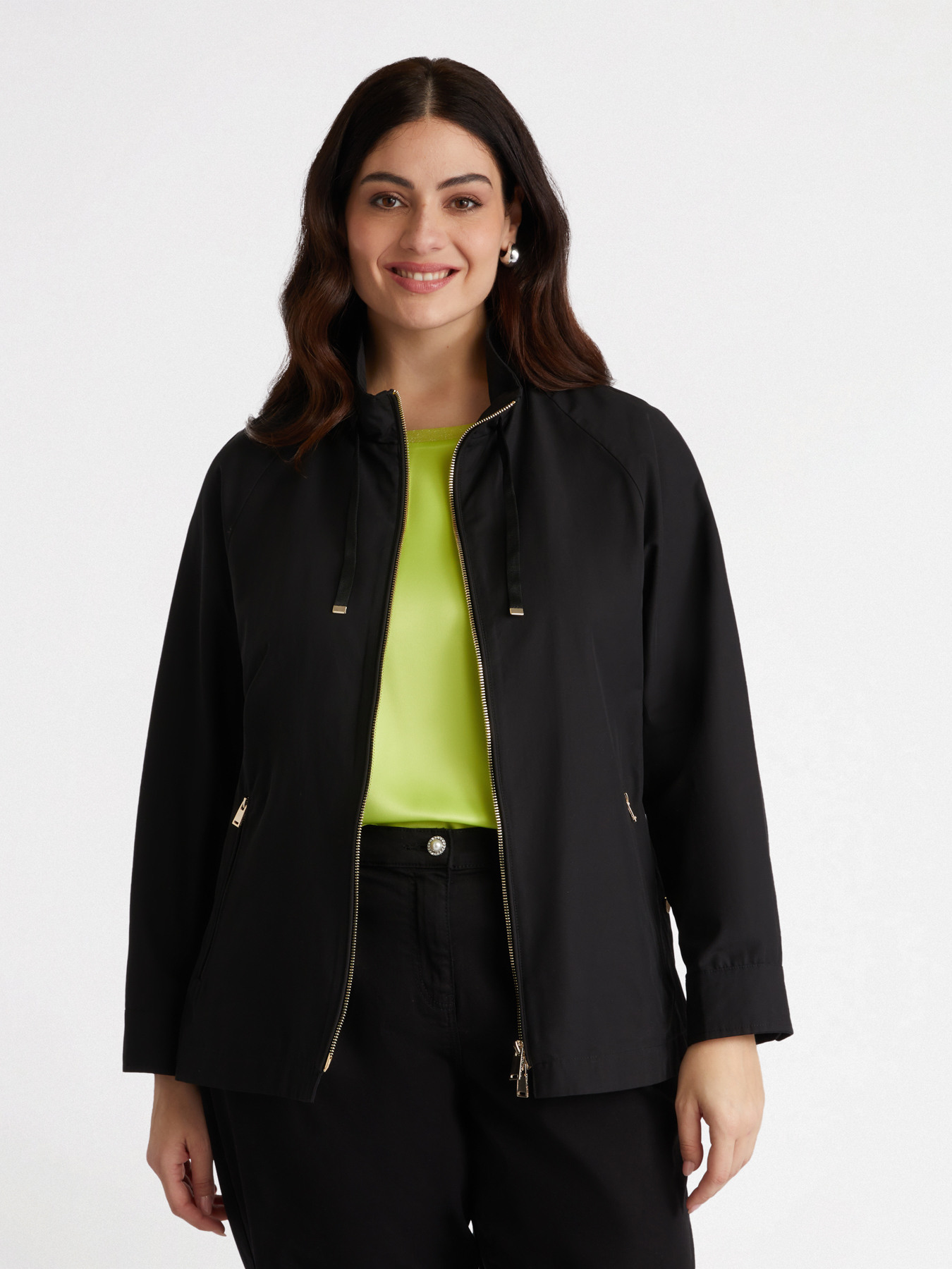 Parka ligera con cremallera image number 2