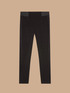 Pantaloni skinny con bordi in pizzo image number 3