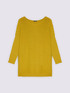 Maglia lunga con scollo a barchetta image number 4