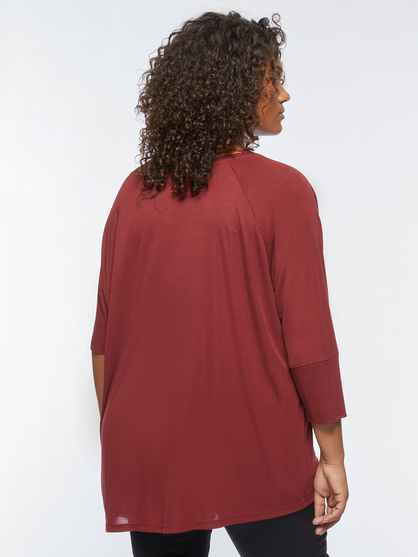 Asymmetric oversized T-shirt image number 1