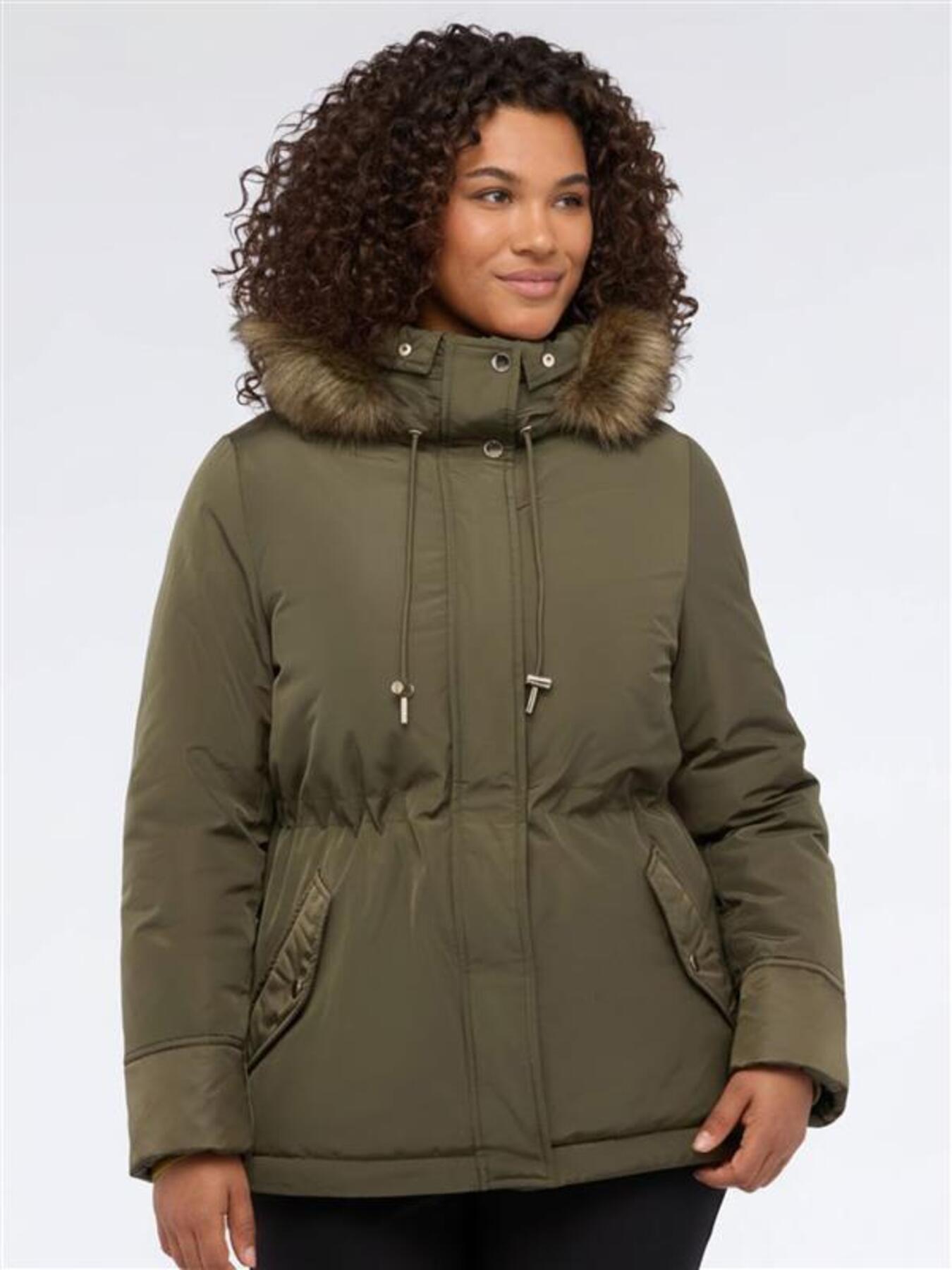 Parka con cappuccio peluches image number 2