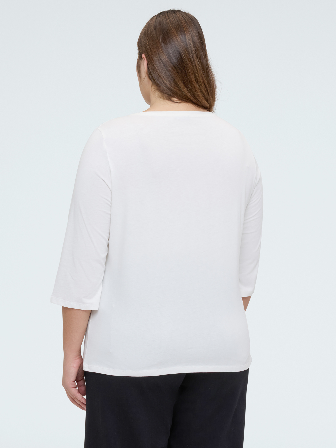 T-Shirt aus Baumwolle mit Schriftzug image number 1