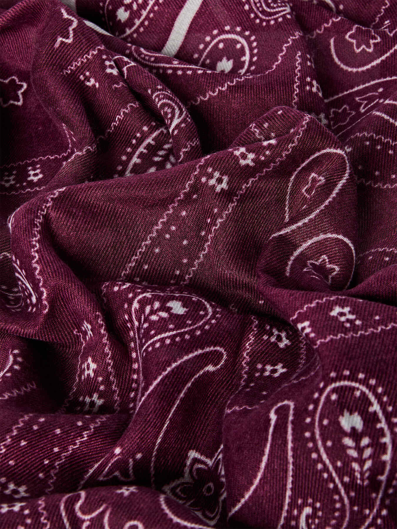 Foulard lungo con stampa paisley image number 2