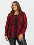 Tartan-Jacke mit Fransen image number 0