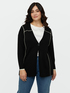 Cardigan avec bords contrastants image number 2
