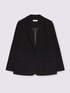 Relaxed-fit blazer in stretch fabric image number 1