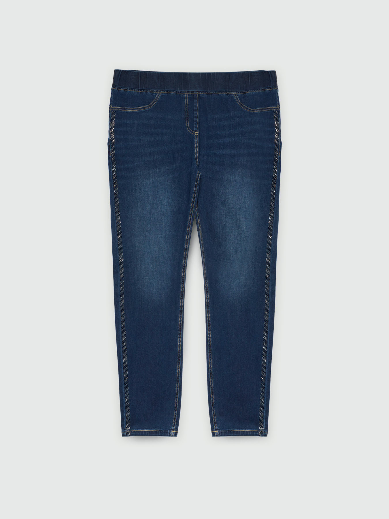 Jeggings mit seitlichem Strass image number 3