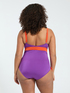 Maillot de bain une pi&egrave;ce color block image number 1