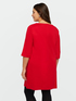 Red dress with a row of rhinestones image number 1