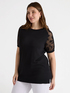 Maglia con maniche traforate image number 3