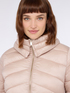 Down jacket with high collar image number 3