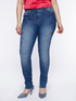 Bedruckte Skinny Jeans image number 0