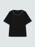 Cotton t-shirt with luminous appliqu&eacute;s image number 4