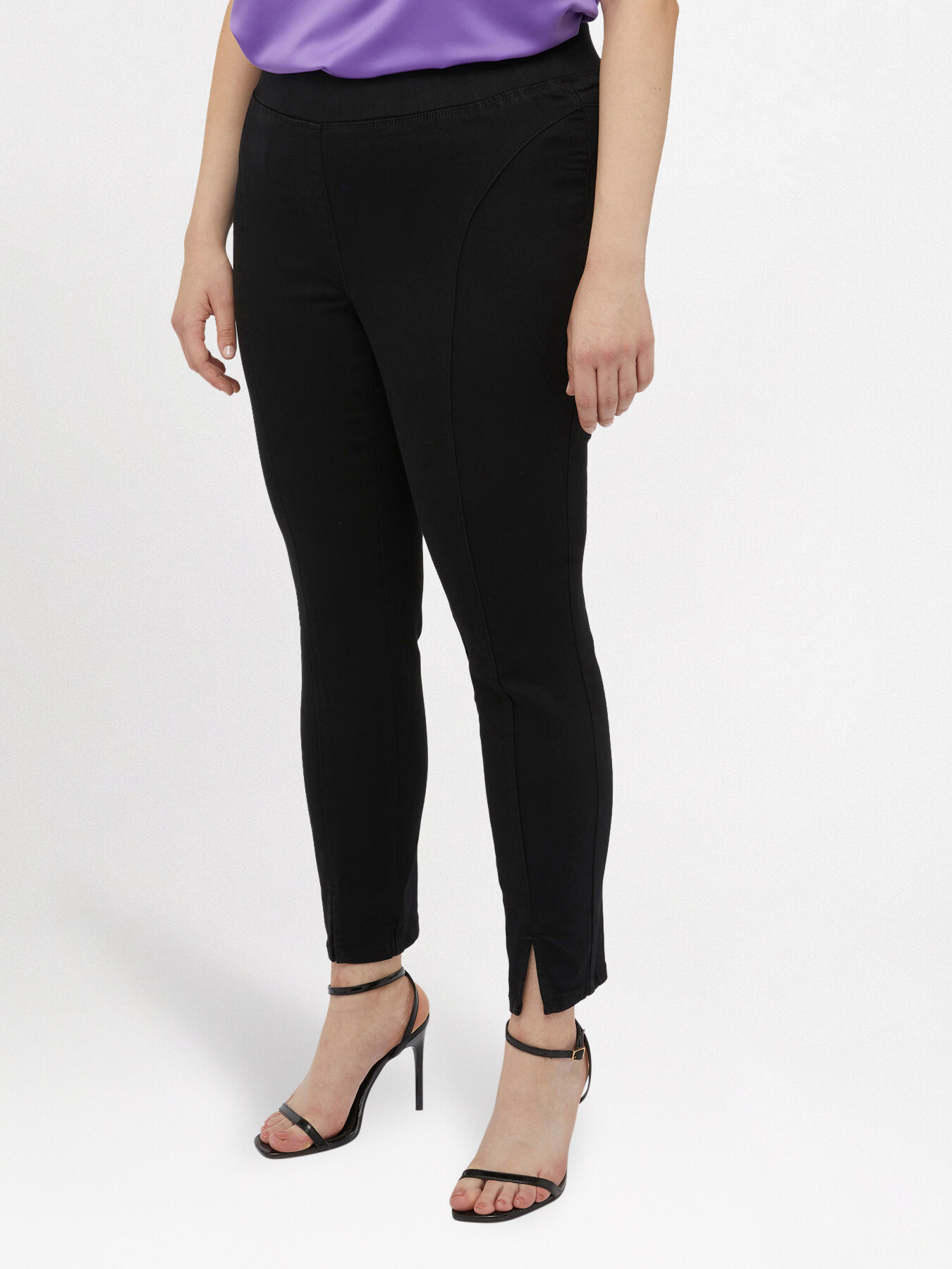 Jeggings with slit image number 0