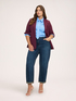 Blazer desestructurado en tejido stretch image number 4
