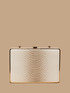 Pochette rigida effetto rettile image number 2